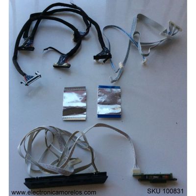 KIT DE CABLES PARA TV / ELEMENT / LE-32GCL / 1832CAB001 / MODELO ELEFW605